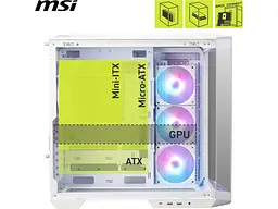 Корпус MSI MAG PANO 100R PZ WHITE - мініатюра 5