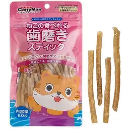 Ласощі для котів CattyMan Chewing Stick Chicken палочка курка жувальні