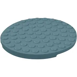 Миска-килимок для собак та котів Waudog Silicone для повільного харчування 211х211х30 мм сірий - мініатюра 2