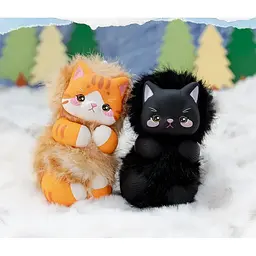 Колекційна іграшка з кільцем 10/10 Toys Bobocat серія Golden Fruit blind box (QWJG402) - мініатюра 13