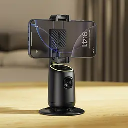 Смарт-штатив ACEFAST E44 360-degree AI intelligent follow-up PTZ Black (6974316286356) - мініатюра 10