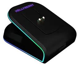 Миша HATOR Hellyberry HM47 Wireless Black Violet (HM47_black_violet) - мініатюра 9