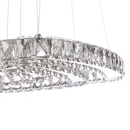 Люстра підвісна Brille кришталева LED 60W NW CH (BR-970S/3) - мініатюра 4