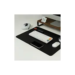 Килимок для мишки Xiaomi MiiiW Leather Cork M Black (MWMLV01-PMP01-M) - мініатюра 6