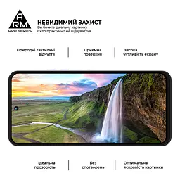 Захисне скло на TECNO Spark Go 2 4G (KM4) з олеофобним покриттям, Pro, повне проклеювання, антистатичний і пиловідштовхуючий шар, 9H, самоклеючеся, 2.5D, на весь екран, антистатичний клей, ArmorStandart (ARM87128) - мініатюра 4