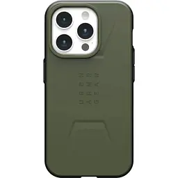 Оригінальний протиударний чохол UAG Civilian MagSafe для iPhone 15 Pro Max (6.7") Olive (114295117272) - мініатюра 2