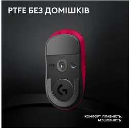 Миша Logitech G PRO X SUPERLIGHT 2 LIGHTSPEED Gaming, Magenta (910-006797) - мініатюра 9