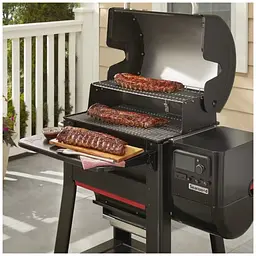 Сталевий складаний передній стіл Weber для Searwood 600 (3400108) - мініатюра 3