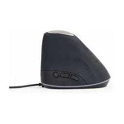 Мишка Gembird MUS-ERGO-03 USB Black (MUS-ERGO-03) - мініатюра 5