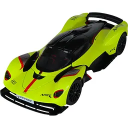 Автомодель - Aston Martin Valkyrie жовтий 1:18 (250937AMVKLG)