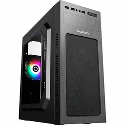 Корпус GameMax MT525-2U3TYC чорний, без БЖ, Mid Tower, ATX / Micro ATX / Mini ITX, 2хUSB 3.0, Type-C, 1x120mm FAN, 417x200x425 мм