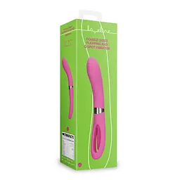 Вібратор Loveline Double Sided Flapping and G-Spot 24 см рожевий - мініатюра 10