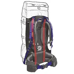Рюкзак Terra Incognita Mountain 100 - мініатюра 2