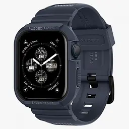 Ремінець Spigen для Apple Watch SE/6/5/4, 44 мм Rugged Armor Pro 2 в 1, Charcoal Gray (ACS00819) - мініатюра 3