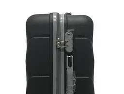 Валіза маленька S ABS-пластик Milano bag 147M 55×38×23см 45л Чорний - мініатюра 5