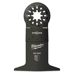 Полотно для мультитула STARLOCK MILWAUKEE, 65x42мм (деревина) - мініатюра 2