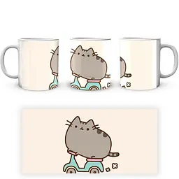 Кухоль GeekLand Pusheen Пушин PC 02.111 330 мл білий - мініатюра 4