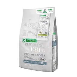 Сухий корм для собак з білим хутром для малих порід Superior Care White Dogs Grain Free Adult Small and Mini