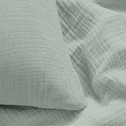 Комплект постільної білизни Cosas Meditative Євро муслін спаржа (Muslin_39Meditative_El-39Meditative_200) - мініатюра 4
