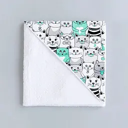 Наматрацник непромокаючий Cosas Mint Cats 70х120 см м'ята (WaterSheet_CatsMint_120) - мініатюра 2