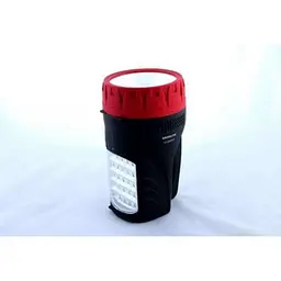 Ліхтар акумуляторний ручний 5W 25 LED 7200mAh 2000 м бічна світлова панель зарядка 220V - мініатюра 4