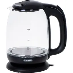 Електрочайник Mesko MS 1302 Black [132619] - мініатюра 2