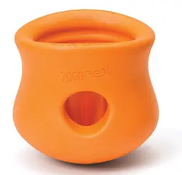Іграшка West Paw Toppl Treat Toy для собак, помаранчева 8 см (арт ZG083TNG)