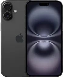 Мобільний телефон Apple iPhone 16 Plus 128GB Black (MXVU3)