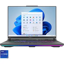 Ігровий ноутбук ASUS ROG Strix G16 G614JIR i9-14900HX 58GHz, QHD+, IPS, 16GB DDR5, 1TB, RTX 4070 8GB TGP 140W