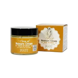 Крем для обличчя Jigott Horse Oil Moisture cream з екстрактом кінського жиру