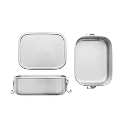 Контейнер для їжі Tatonka Lunch Box I 800 Lock Сріблястий - мініатюра 2