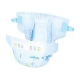 Підгузки GOO.N Plus 4-8 кг Розмір S, на ліпучках 62 шт (21001496) - мініатюра 5