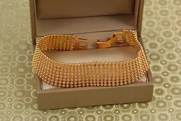 Браслет Xuping Jewelry Манжета 18,5 см золотистий