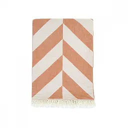 Плед-накидка Barine - Fishbone Throw Orange 130*180