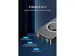 Звукова карта Vention Audio Volume Control (CDRBB) - мініатюра 2