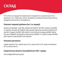 Вологий корм для котів Мяу рагу з кроликом та індичкою 85 г x 24 шт B2240901 - мініатюра 3