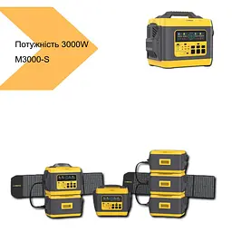Power Station 3000W LiPower M3000-S (44554-M3000-S_87467) - мініатюра 3