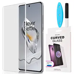 Захисне скло DK для OnePlus 12R/Ace 3/Ace 3 Pro UV Curved 014478 clear 2 шт. - мініатюра 3