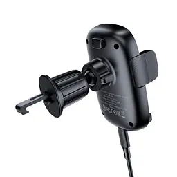 Автотримач з БЗП Acefast D48 Air Vent 15W Black - мініатюра 4