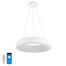 Люстра стельова LED Levistella 797MD6018AP (580), 80W, три режими світла, пульт управління, сучасний стиль для дому - мініатюра 2