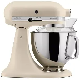 Кухонна машина KitchenAid Artisan 4,8 л 5KSM125EPL з відкидним блоком порцеляновий білий