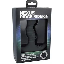 Масажер простати з вібрацією Nexus Ridge Rider Plus Black - мініатюра 2