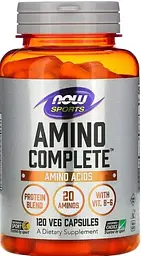 Амінокислоти Now Foods Amino Complete Amino Acids 120 вег капс