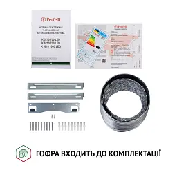 Витяжка купольна Perfelli K 6610 I 1000 LED - мініатюра 10