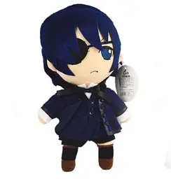 М'яка іграшка Сіель Фантомхайв Темний дворецький Black Butler Ciel Phantomhive 25 см BB З 8.01
