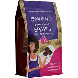 Суміш для випічки Green Leaf Шоколадний брауні 300 г - мініатюра 4