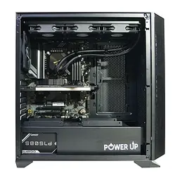 Робоча станція Power Up Desktop #503 Ryzen 9 9900x/64 GB/SSD 2TB/NVIDIA Quadro RTX A4000 16 Gb - мініатюра 4