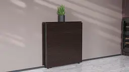 Стіл-книга трансформер Оріон 2 Ferrum-decor 750x1520x730 Чорний метал ДСП Венге Магія 16 мм (FRD-105428) - мініатюра 5