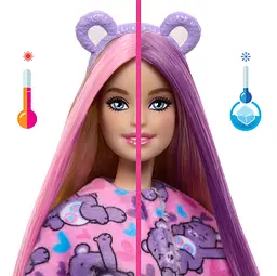 Лялька Barbie Cutie Reveal Care Bears Ведмедик Щедрівка (JCN94) - мініатюра 5