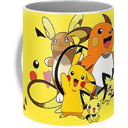 Кухоль GeekLand Покемон Го Pokemon Go Пікачу Еволюція PG.01.30 330 мл білий - мініатюра 3